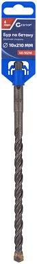 Бур по бетону Cutop Profi двойная резьба, SDS-Plus, 10*210 мм
