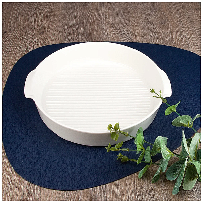 Емкость для запекания Nouvelle Home Маршмеллоу фарфор 21*9*4 см v=700 мл 0530269