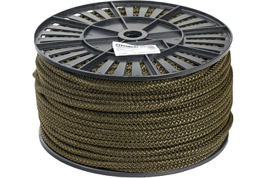 Шнур Стройбат полипропиленовый вязаный 8,0 мм хаки 186760