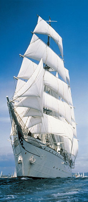 Фотообои Komar Sailing boat 87*220 см 2-1017*