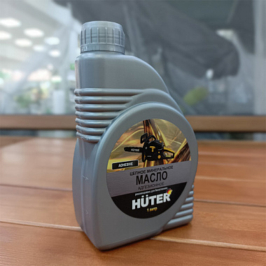 Масло Huter цепное минеральное 80W90 для техники 1 л 73/8/2/1