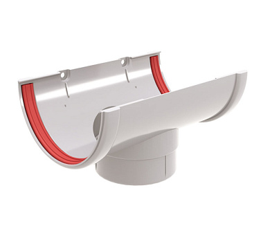 Воронка Grand Line ПВХ GL 120/87 RAL 9003 Белый 00104234