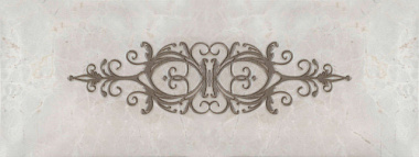 Декор М-Квадрат Classico 2 бежевый 20*45 см 331262*