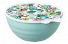 Миска Phibo Wave с крышкой с декором 2,8 л 245*223*105 мм 4332177