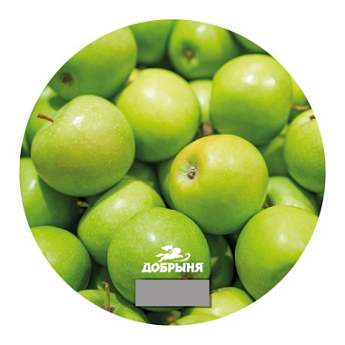 Весы Добрыня кухонные круглые яблоки 5 кг 18,5 см DO-3012B