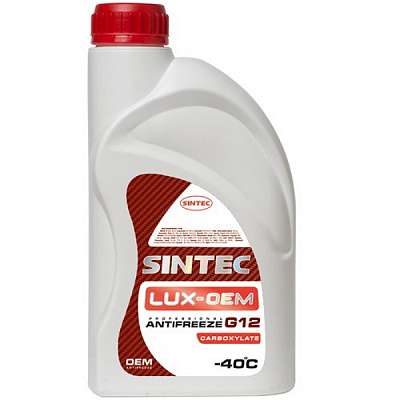 Антифриз Sintec Euro G12 красный 1 л