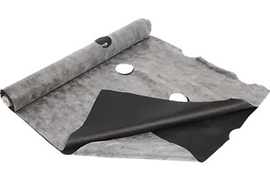 Агротекс 80 UV Перфорированная мульча бело-черный 1,06*100м 2шах 30*30*8