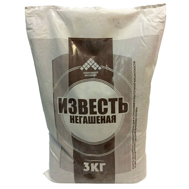 Мелиорант ДК Известь негашеная раскислитель 3 кг