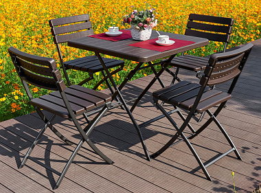 Набор мебели Викинг-1 Стол+4 стула*