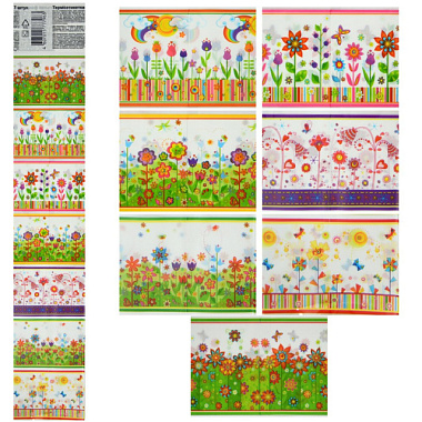 Термоэтикетки для украшения яиц Мультидом Пасхальная Фантазия 7 фрагментов 7,5*5,5 см 796