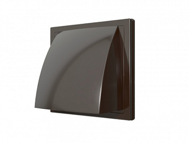 Выход стенной вытяжной Era с обратным клапаном 150*150 с фланцем D100, ASA 1515К10ФВ кор