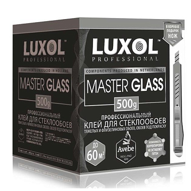 Клей Luxol Master Glass Professional для стеклообоев 500г 00-00066545***