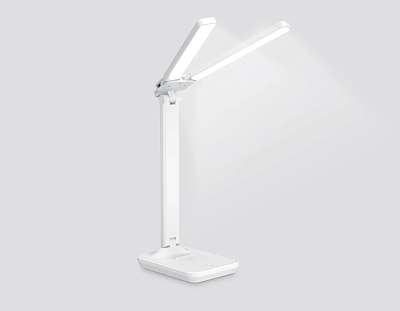 Лампа настольная светодиодная Ambrella DE490 WH белый LED 3000K/4200K/6400K 9W