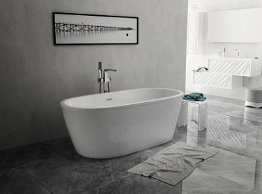 Ванна Aima Tondo с рамой и панелью 174*80 см 