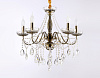 Люстра подвесная Ambrella TR4949/5 SB/CL с хрусталем бронза/прозрачный E14/5 max 40W D620*585