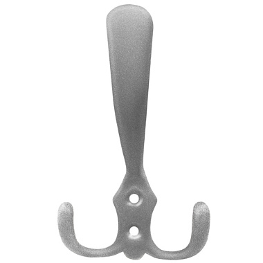 Крючок мебельный большой Саратов КМ-1 Серый металлик-С 11188
