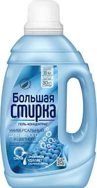 Гель для стирки Большая стирка Universal 1.2 л