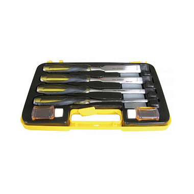 Набор стамесок-долот Энкор 6,12,20,26 мм + брусок