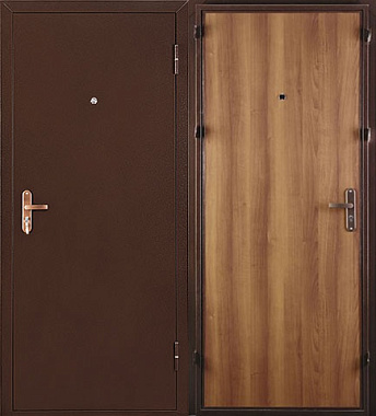 Дверь Промет Спец Pro Итальянский орех антик медь левая BMD-2060/960/L