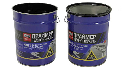 Праймер ТехноНиколь №01 битумный ведро 20л/16кг