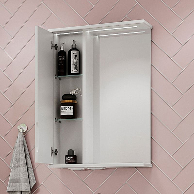 Зеркало-шкаф Volna Adel 50 левое zsADEL50.L-01