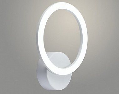 Бра Росток DK6062/1 WH белый 20W LED 3000-6500K d225 HN23 988032075