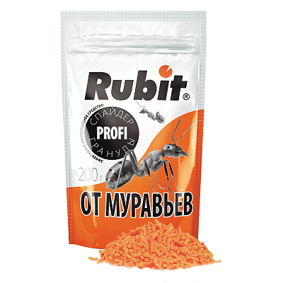 Рубит Спайдер гранулы от муравьев дой-пак 200 г 61282