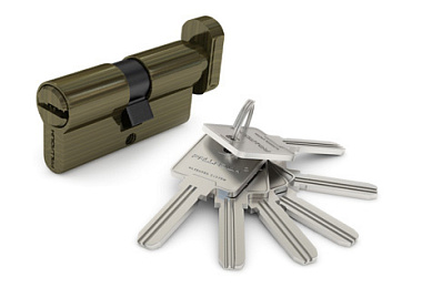 Механизм цилиндровый Palladium 70 30х40 C BK AB 10/60 УТ-00000790