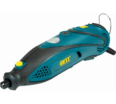 Машина гравировальная Fit 135 Вт 10000-32000 об/мин 2,4/3,2 мм БС щеток набор насадок пл.кейс 80595