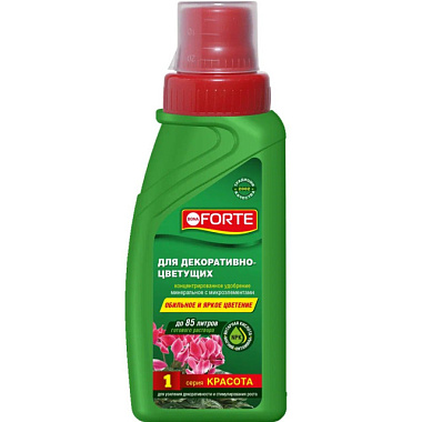 Удобрение Bona Forte для декоративных цветов 285 мл 55955
