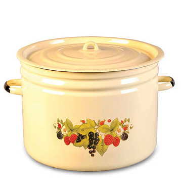 Кастрюля эмалированная 9 л 1с200с