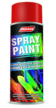 Аэрозоль Parade Spray Paint Эмаль 1007 белый матовый