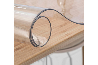 Скатерть Dekorelle гибкое стекло прозрачная 0,8 мм 140*60 см 00-00062585