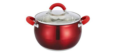 Кастрюля Appetite Scarlet нержав. 2,9 л GS10293