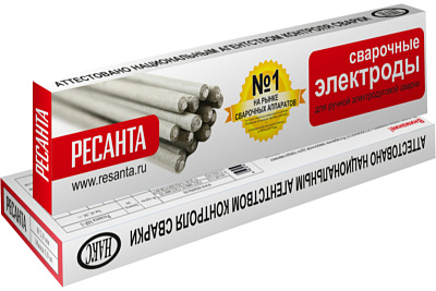 Электроды Ресанта МР-3 д 2,0 мм 1 кг 71/6/48