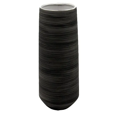 Ваза Flatel Венеция ночь для цветов керамика Ø12 см h-33 см MC-2309540