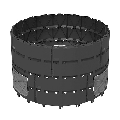Компостер Агроном Премиум черный 800 л