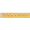 Интерьерный багет Cosca Ионики Молдинг 30 цвет Золотой 40 D30(1)/GS2***