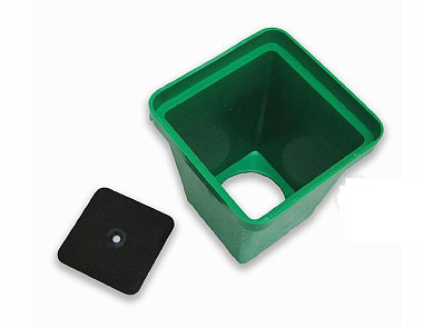 Стаканчик АгроПласт универсальный с вкладышем пластиковый 0,15 л 6*6,5*6,5 см Б00199