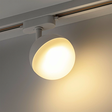 Светильник трековый Ritter Artline шар 100*100*75 мм GX53 230В пластик белый 59925 2
