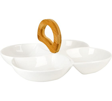 Менажница Nouvelle Naturel 4-х секционная 26*26*13 см 2631037