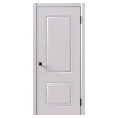 Дверное полотно Камелия Ламинатин серый ПГ 800*2000*36 мм з
