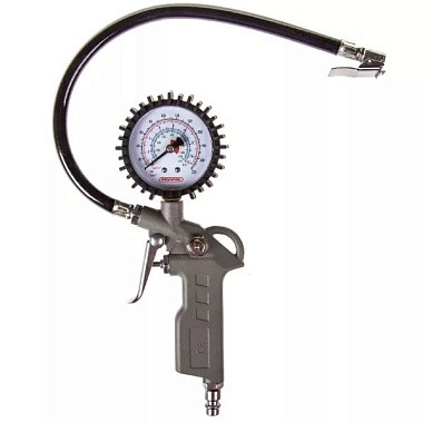 Пистолет для накачивания шин Skyway с манометром 14,97 атм быстросъемное соединение S07701004