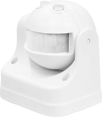 Датчик движения Feron ИК настенный 1200Вт 180° 12м IP44 белый 22021