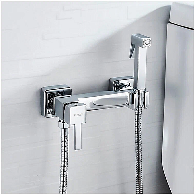 Смеситель Ledeme с гигиеническим душем L5398-7