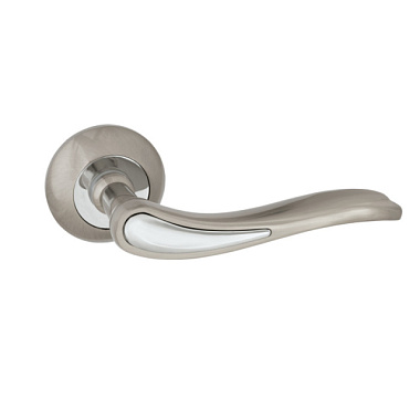 Ручка Vettore R07.064 SN/CP на раздельном основании сатин/хром 20216