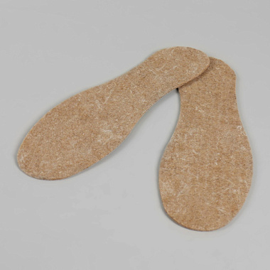 Стельки для обуви Мягкий след универсальные 36-46 р-р  цвет бежевый 7443181