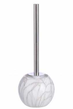 Ерш Vanstore для унитаза белый мрамор 400-06 *