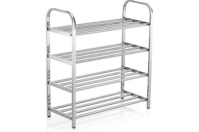 Этажерка UniStor Arena для обуви 4-х ярусная нерж 211805