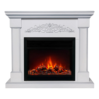 Каминокомплект Real Flame OFELIA 26 WT-519S + MOONBLAZE BL